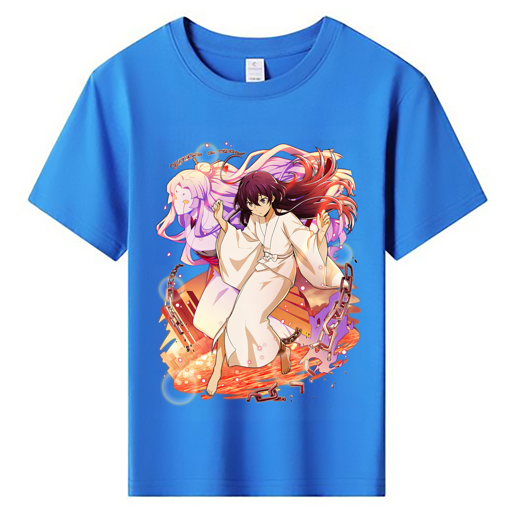 （画像用） 文豪ストレイドッグス Bungo Stray Dogs 綿100％キッズTシャツ（フロントプリント）